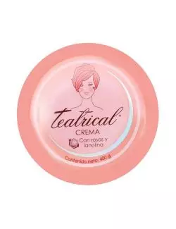 Teatrical Crema Con Rosas Y Laolina Tarro Con 400 g