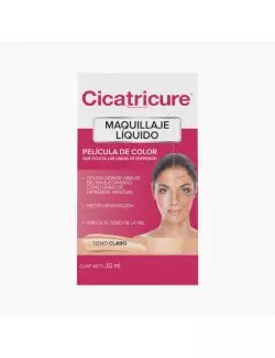 CICATRICURE MAQUILLAJE LÍQUIDO FRASCO CON 30 ML