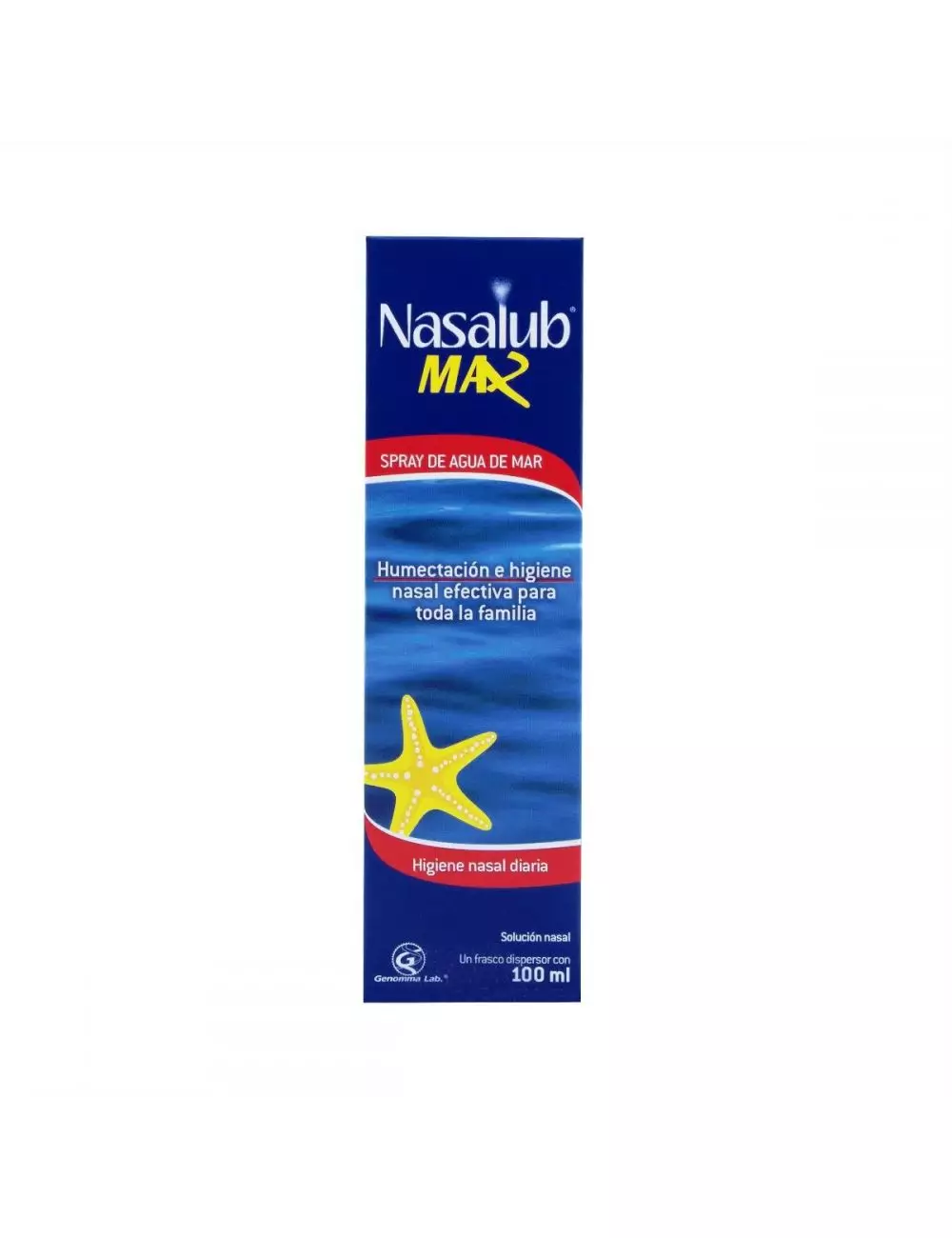 Nasalub Max Spray 0.9% Caja Con Frasco Con 100 mL