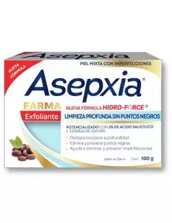 ASEPXIA  EXFOLIANTE EXTREMO JABÓN FARMA 100G - CAJA CON JABÓN CON 100G