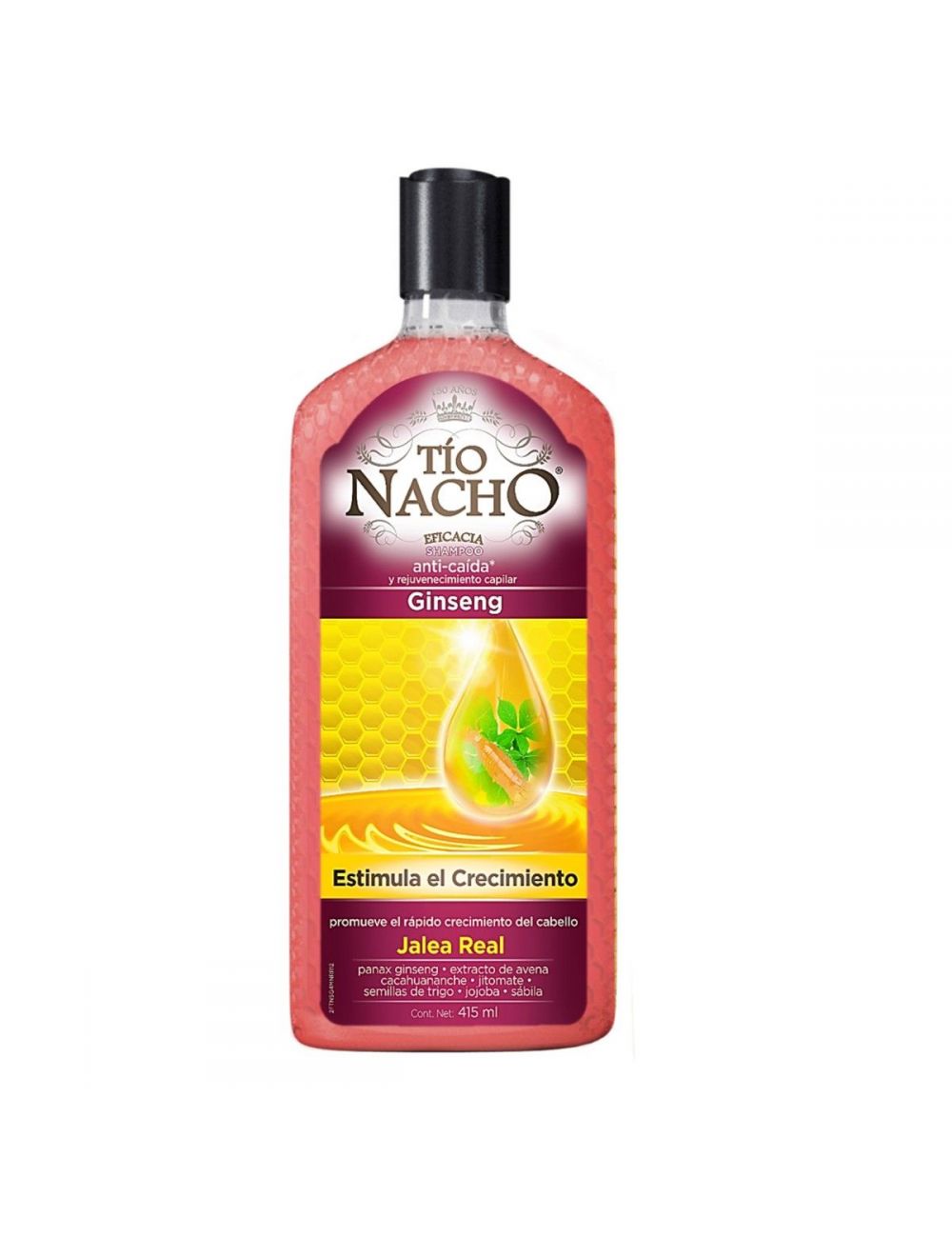 Shampoo Anti-Caída Tío Nacho Con 415 mL