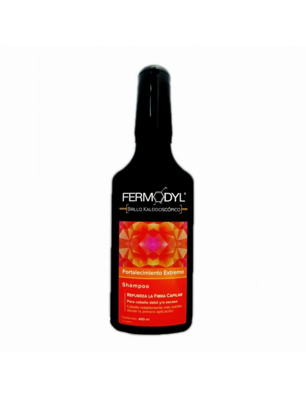 Shampoo Fermodyl Brillo Kaleidoscópio Botella Con 400 mL