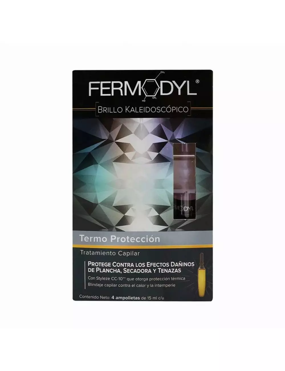 TRATAMIENTO CAPILAR CAJA CON 4 AMPOLLETAS DE 15 ML C/U
