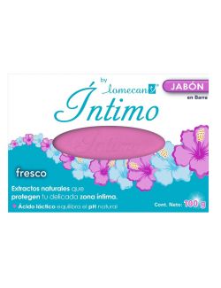 Lomecan Íntimo Frescura Intensa Jabón En Barra De 100 g