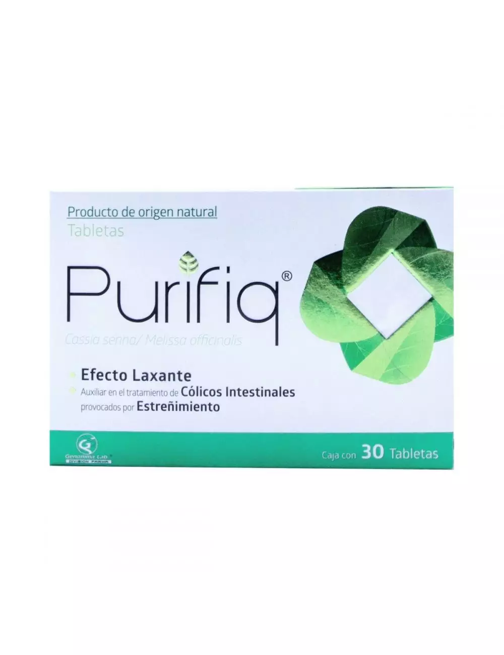 Purifiq 75 50 mg. Laxante 3 Tabletas