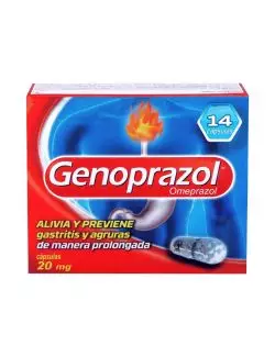 Genoprazol 20 mg Caja Con 14 Cápsulas