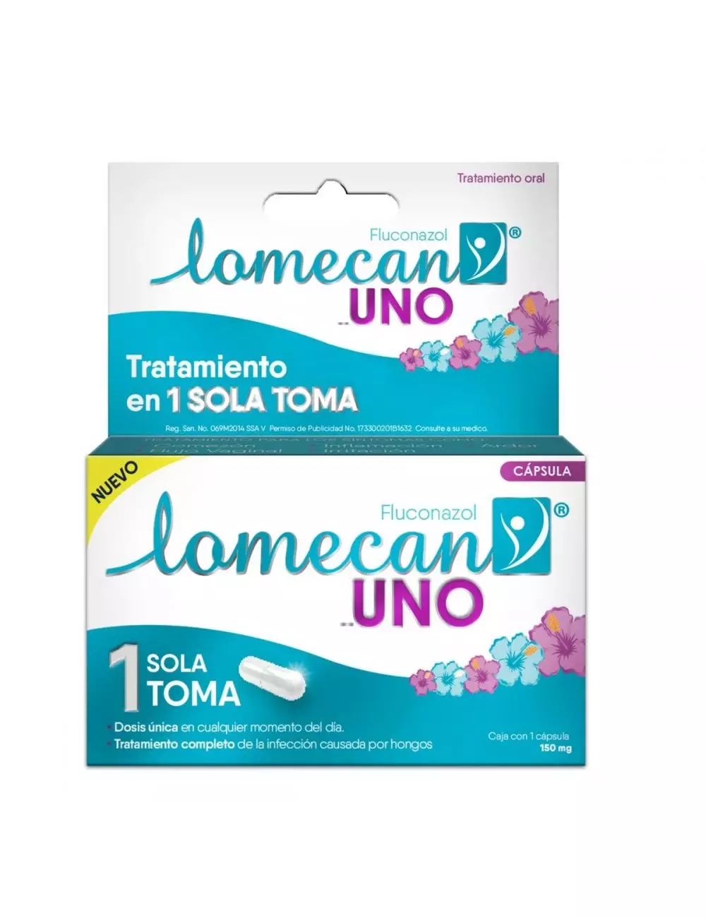 Lomecan V Uno 150 mg 1 Cápsula