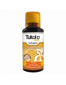 Tukol-D Jarabe Infantil Sabor Miel Con 120 mL