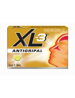 XL-3 Antigripal Caja Con 10 Tabletas