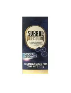 Sukrol Hombre Caja Con 30 Tabletas
