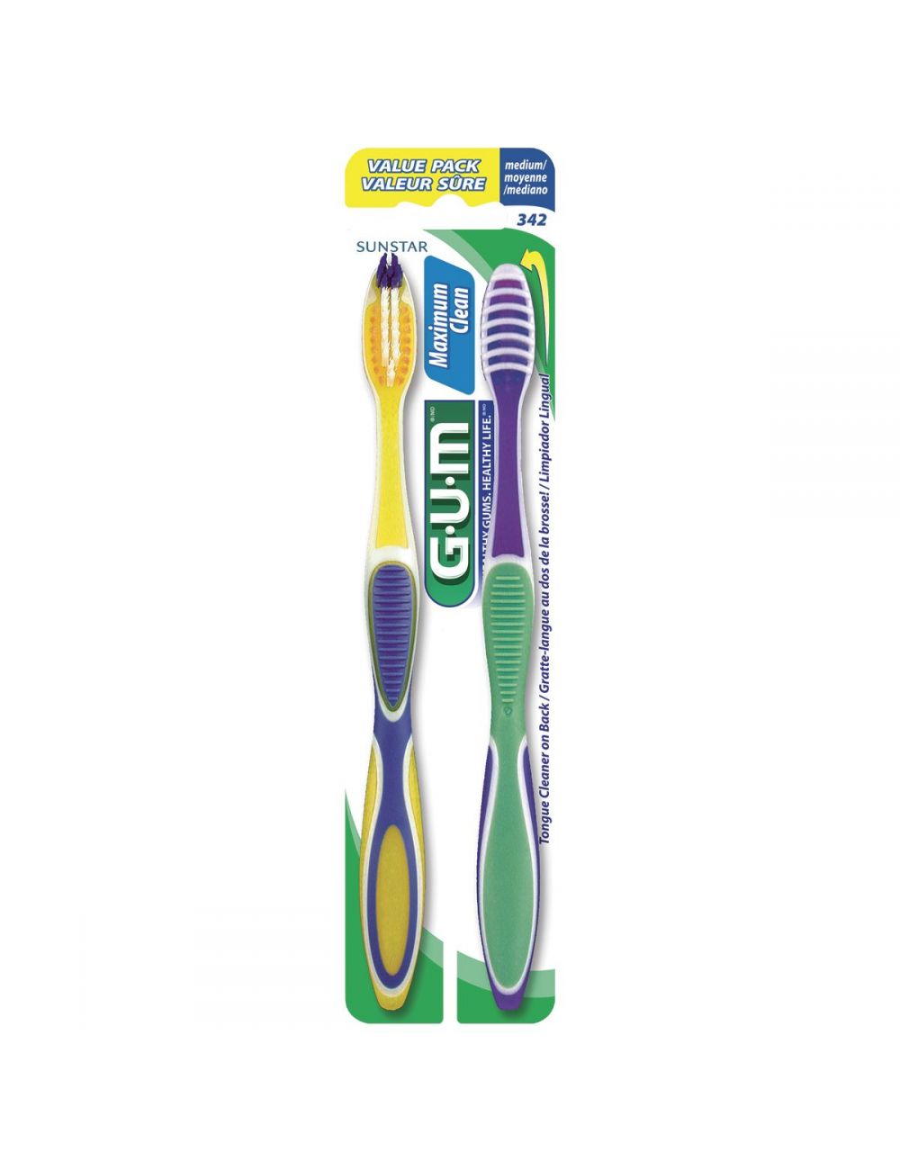 Cepillo Dental AD GUM MAX CLEAN Mediano