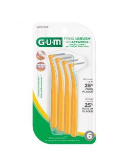 Cepillo Gum Limpiadores Angulados Empaque Con 4 Piezas