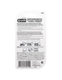 Gum Hilo Dental Orthodontic Floss Empaque Con 1 Rollo 50 m