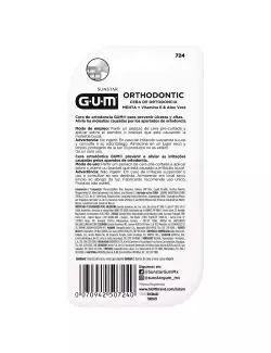 Cera Dental Gum Para Ortodoncia Menta Empaque Con 1 Pieza