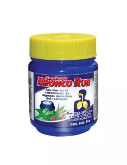 Bronco Rub Ungüento Tarro Con 90 g