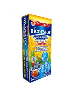 Broncolin Bicoestol 2.5 g Caja Con 16 Pastillas