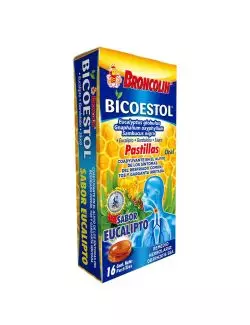 Broncolin Bicoestol 2.5 g Caja Con 16 Pastillas