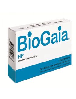 Biogaia Hp 700 mg Caja Con 20 Tabletas Masticables