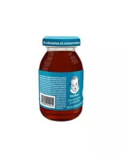 Gerber Jugo 2da Etapa Frasco Con 175 mL Sabor Manzana y Ciruela Pasa