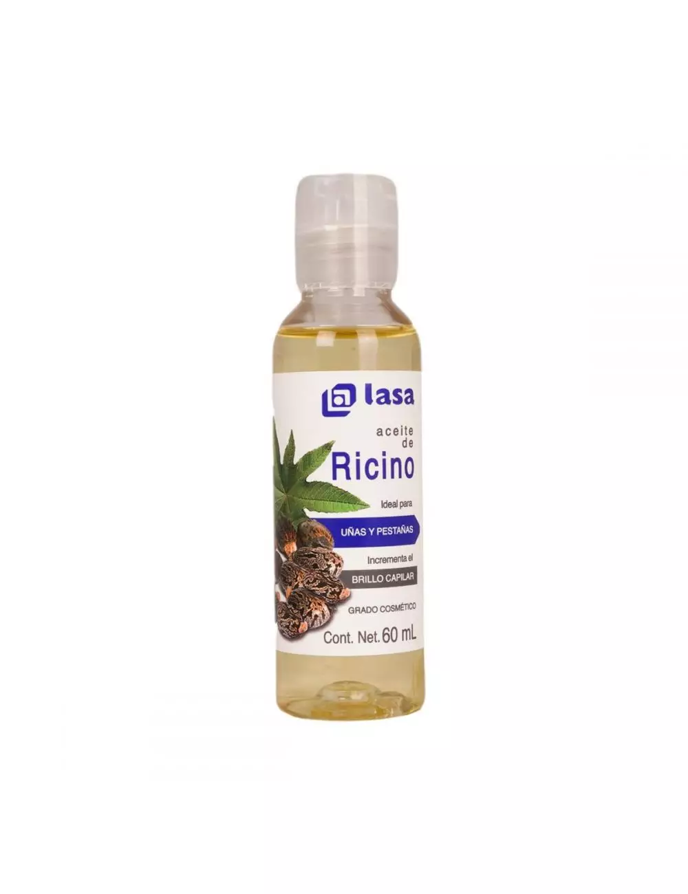 Aceite de Ricino Lasa Frasco Con 60 mL