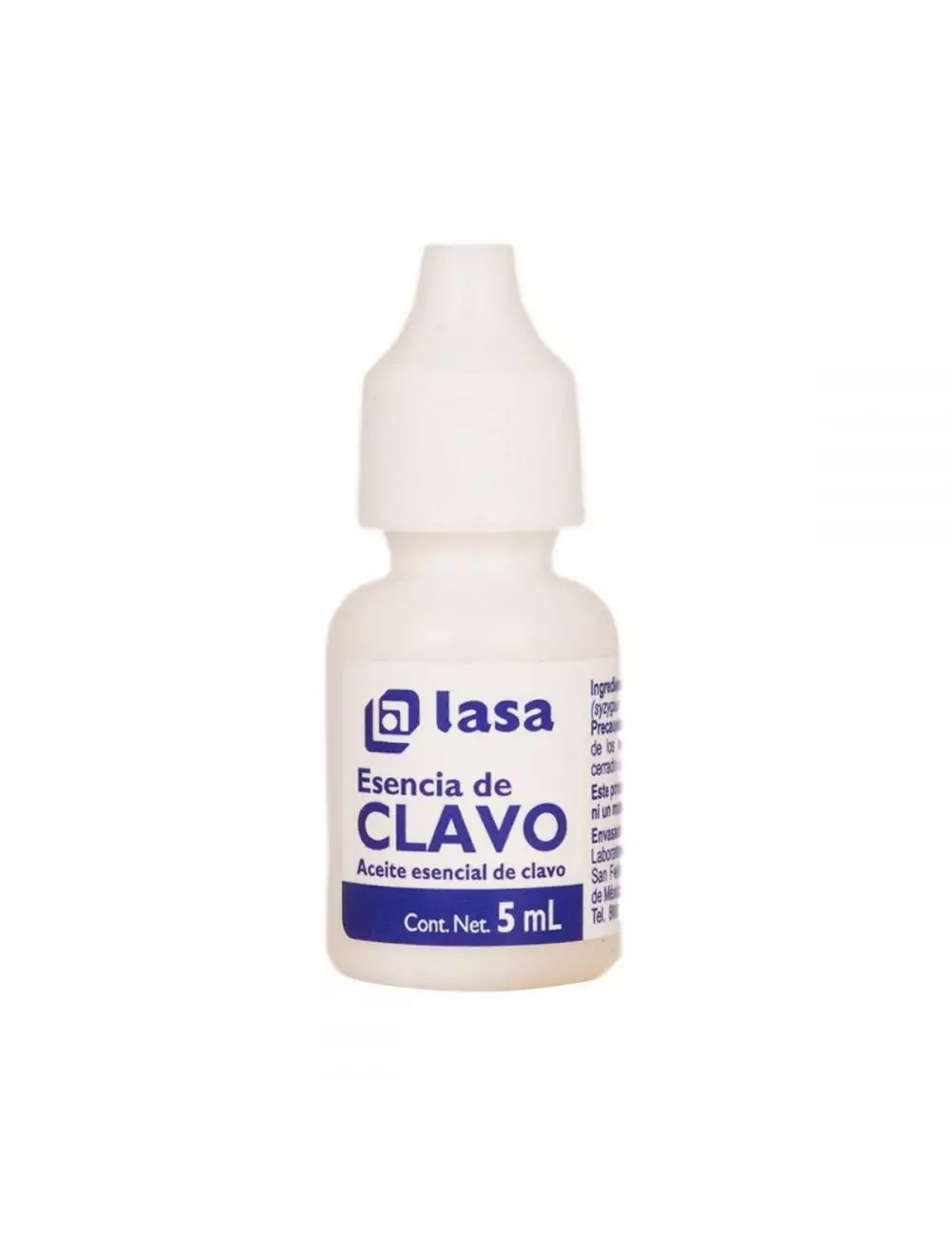 No Esencia De Clavo Lasa Frasco Gotero Con 5 mL