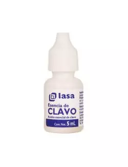 No Esencia De Clavo Lasa Frasco Gotero Con 5 mL