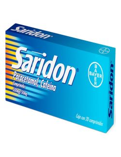 Saridon 500 mg/50 mg 20 Comprimidos