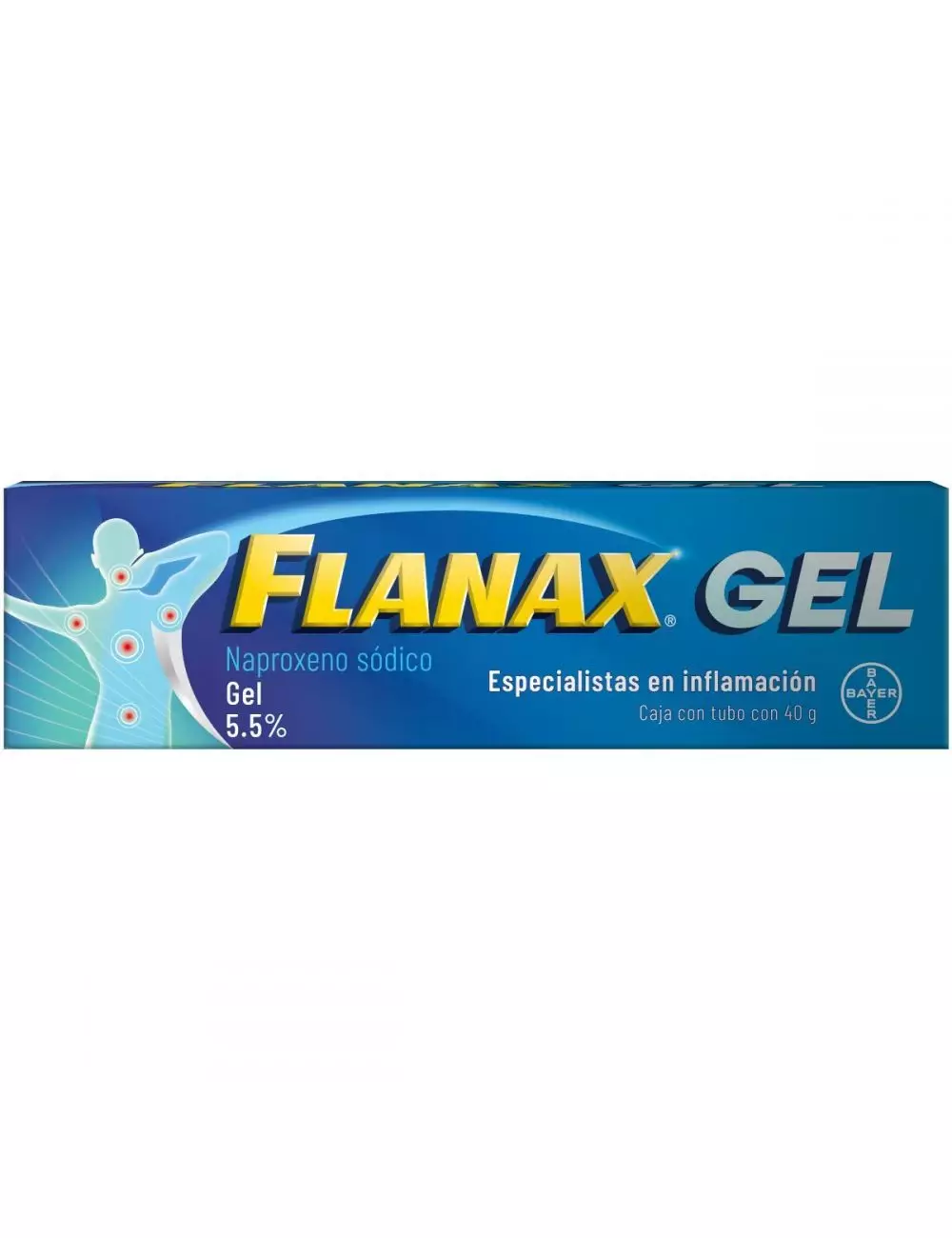 Flanax Gel 5.5 % Tubo Con 40 g