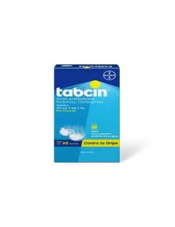 Tabcin Antigripal Efervescente 324/8/2 mg Caja Con 60 Tabletas