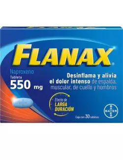 Flanax 550 mg 30 Tabletas