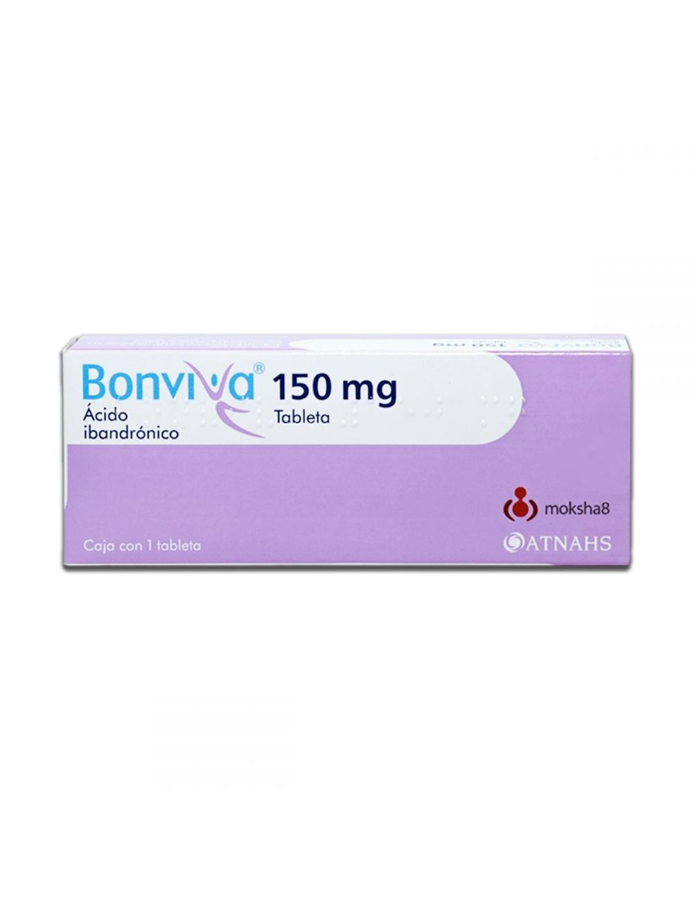 Bonviva® - Ácido Ibandrónico 150 mg - 1 Tableta - Moksha8