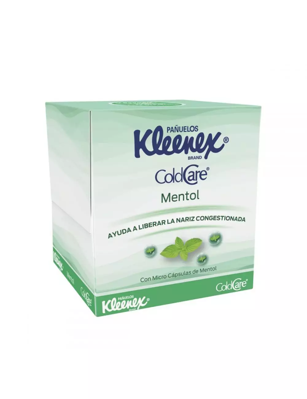 Kleenex Pañuelos Cold Care Mentol Caja Con 60 Pañuelos