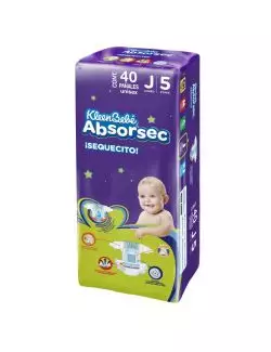 Pañales Kleen Bebé Absorsec Ultra Etapa J Paquete Con 40 Piezas