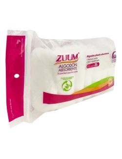 Zuum Plisado Algodón Empaque con 25 g