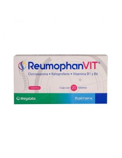 Reumophan Vit 250 mg Caja Con 20 Tabletas