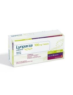 LYNPARZA® 100 mg (Olaparib) - Caja con 56 Tabletas - AstraZeneca