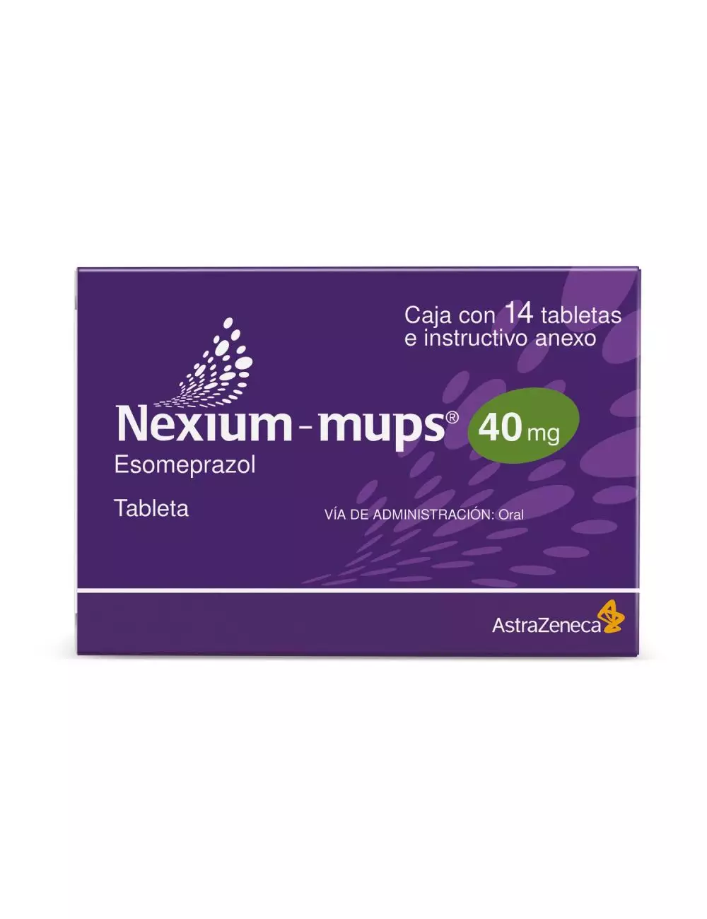 Nexium® MUPS 40 mg (Esomeprazol) - 14 Tabletas - AstraZeneca