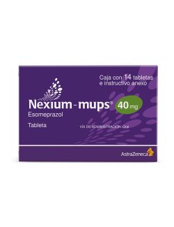 Nexium Mups 40 mg Caja Con 14 Tabletas