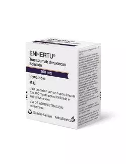 Enhertu® (Trastuzumab deruxtecan) 100 mg - Caja con 1 Frasco Ámpula - AstraZeneca - RX3.