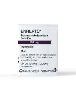 Enhertu® (Trastuzumab deruxtecan) 100 mg - Caja con 1 Frasco Ámpula - AstraZeneca - RX3.