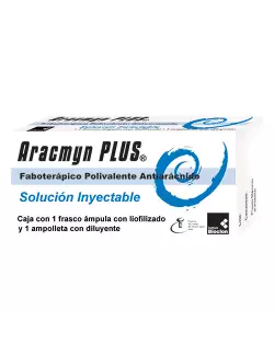 Aracmyn Plus 2mg Solución inyectable. Caja Con 1 Frasco Ámpula y 1 Ampolleta Con Diluyente.