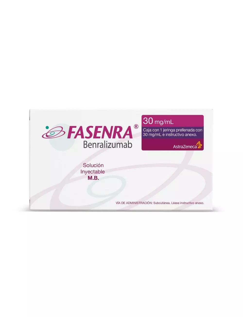 Fasenra 30 Mg Solución Caja Con Una Pluma Precargada - RX3
