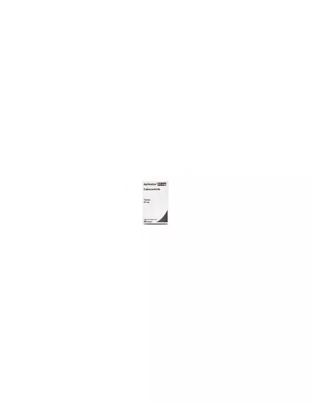 Aptimetyx® 20 mg - Caja con frasco de 30 tabletas | Cabozantinib | Laboratorio Ipsen