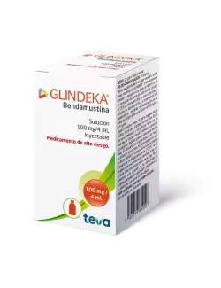 GLINDEKA® 100 mg/4 ml (Bendamustina) - Frasco Ámpula - Teva - Rx3