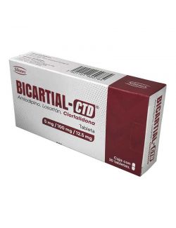 Bicartial-CTD® 2 mg/100 mg/12,5 mg - 30 Tabletas | Amlodipino/Losartán/Clortalidona | Silanes