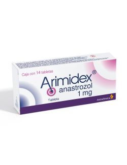 Arimidex® 1 mg (Anastrozol) - 14 Tabletas - AstraZeneca