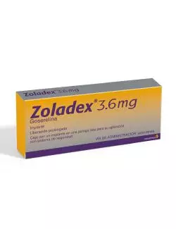Zoladex® 3.6 mg (Goserelina) - 1 Jeringa - Laboratorio AstraZeneca