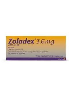 Zoladex® 3.6 mg (Goserelina) - 1 Jeringa - Laboratorio AstraZeneca