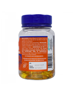 Omega 3 Salmon Salvaje Alask Frasco Con  60 Softgel