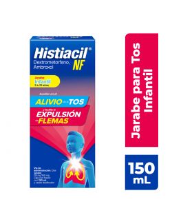 Histiacil NF Jarabe para la Tos Infantil 150 ml. Tu Aliado Nocturno contra la Tos
